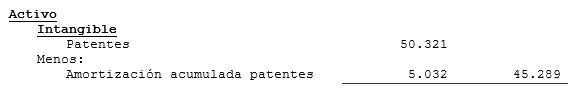 Activos intangibles de duración ilimitada