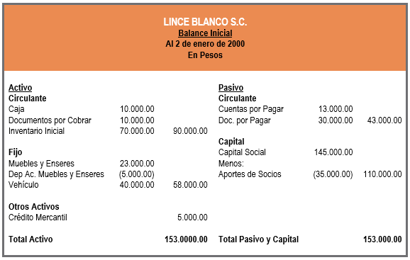 Constitución de Sociedades Colectivas con aportes mediatos - Ejercicio Prácticas - www.solocontabilidad.com
