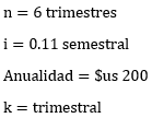 Ejercicios resueltos, Anualidad, Renta a Interés Compuesto - Matemáticas Financieras