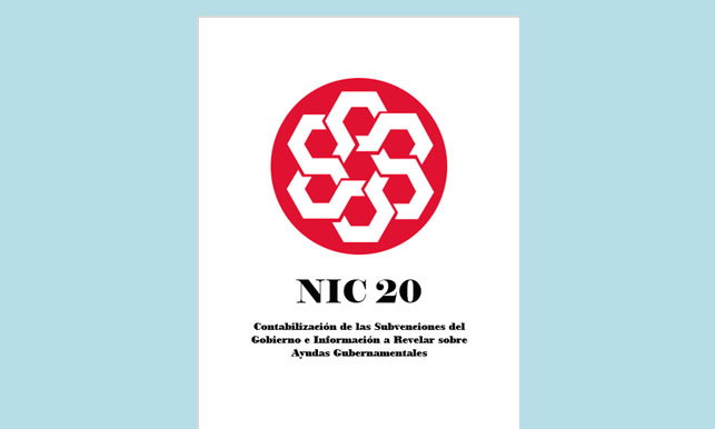 NIC 20 Contabilización de las Subvenciones del Gobierno e Información a Revelar sobre Ayudas Gubernamentales en PDF - Solocontabilidad.com