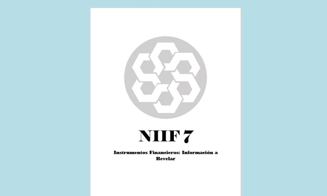 NIIF 7 - Instrumentos Financieros: Información a Revelar (en PDF) - Solocontabilidad.com