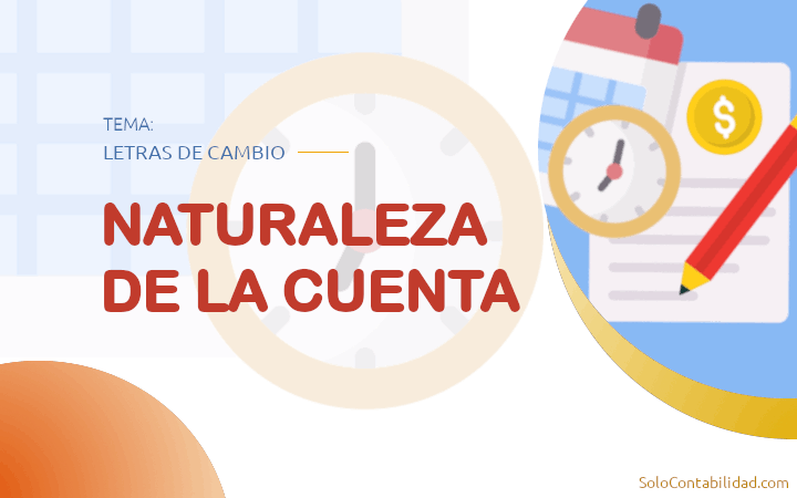 Naturaleza de la cuenta - Letras de Cambio