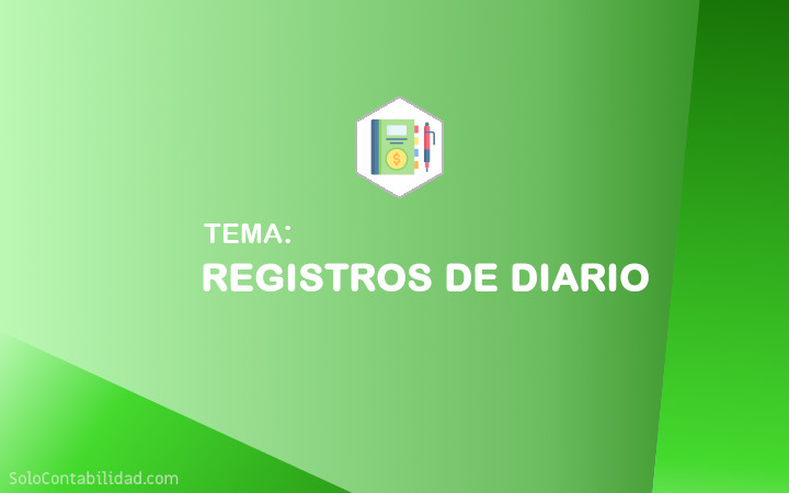 Registros de diario - Banner